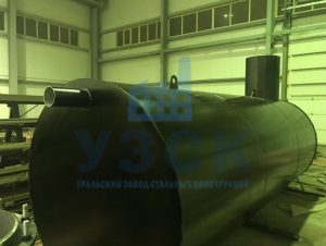 Резервуар горизонтальный стальной наземный в Щёлково
